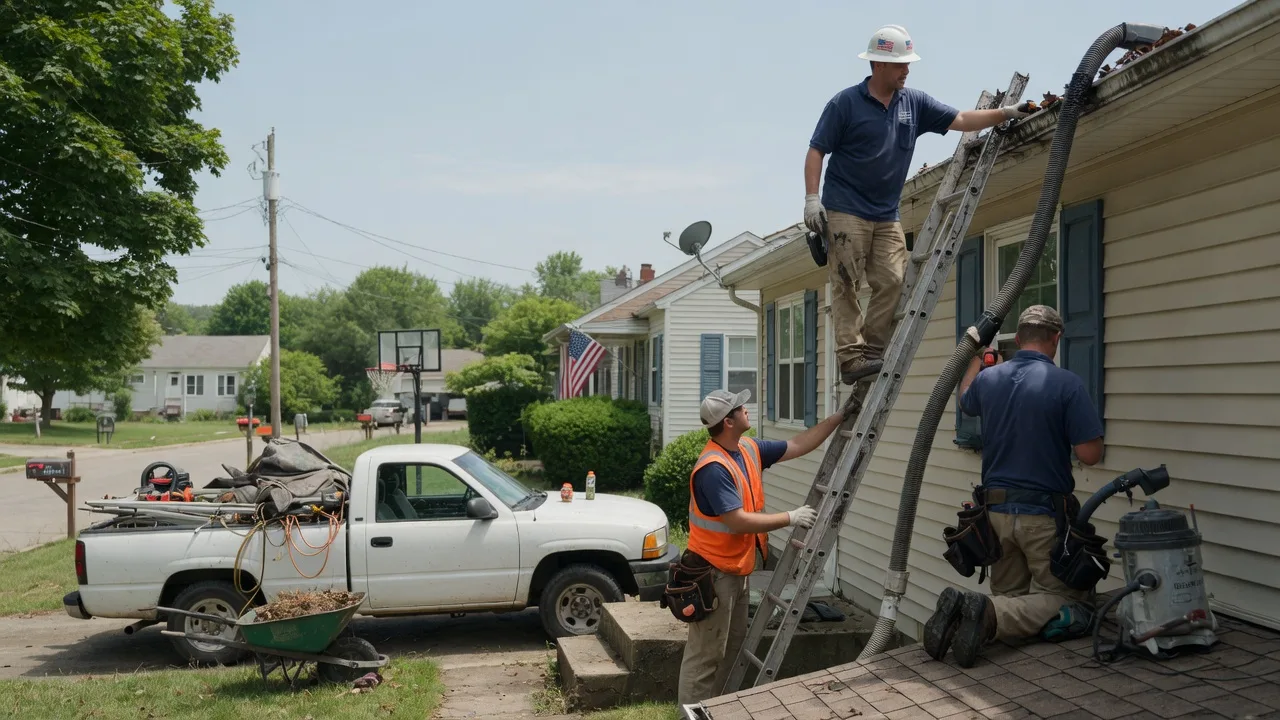 Gutter Installation in West Brooklyn, IL near me